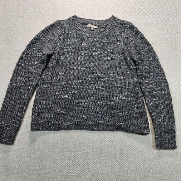 Banana Republic Sweaters - Banana Republic Sweater Womens Medium Open Cross‎ Back Shimmer Career Corporate